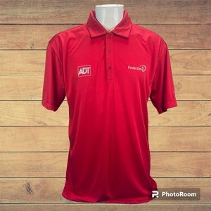 ADT Protection 1 Security System Work Employee Uniform Polo Shirt Size XL